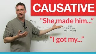 English Grammar  Causative [upl. by Aztilay]