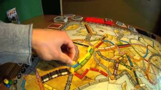 Ticket to Ride Europe 1912 Expansion How To Play [upl. by Allain]