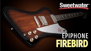 Epiphone Firebird Electric Guitar Demo [upl. by Vharat]