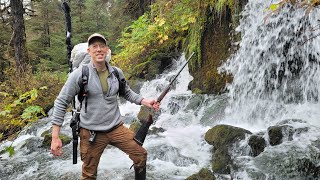 Stranded in Alaskas Rainforest  3 Days Solo camping [upl. by Aridnere]