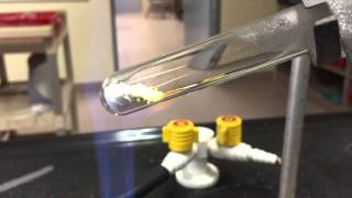 Thermal Decomposition of Zinc Carbonate [upl. by Sitarski]