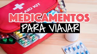 Medicamentos permitidos para viajar Medicinas en equipaje [upl. by Aisined738]