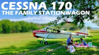 Cessna 170  The Family Station Wagon Flight amp Pilot Interview [upl. by Iva499]