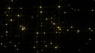 Sparkly Gold Stars Overlay [upl. by Asum]