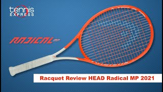 HEAD Radical MP 2021 Tennis Racket Review  Tennis Express [upl. by Aisemaj255]