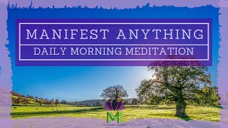 20 Minute Morning Meditation For Manifesting  Morning Meditation  Mindful Movement [upl. by Wolfgang]