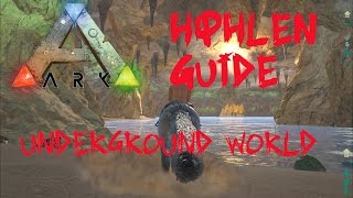 ARK Survival Evolved HöhlenGuide  The Center Underground World [upl. by Blayze]