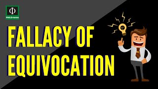 Fallacy of Equivocation [upl. by Philipines]