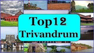 Trivandrum Tourism  Famous 12 Places to Visit in Trivandrum Tour [upl. by Almond]