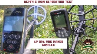 Metal Detecting NoktaMakro Simplex Vs XP Orx [upl. by Hafler496]