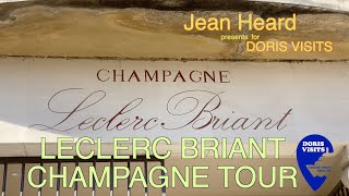 Leclerc Briant Champagne Tour Épernay France [upl. by Ahselat]