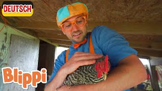 Blippi Deutsch  Auf dem Bauernhof  Kinderlieder  Abenteuer und Videos für Kinder [upl. by Brogle]