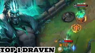 Wild Rift Draven Gameplay in Season 10 Build amp Runes [upl. by Condon]