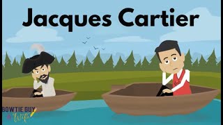 Jacques Cartier  European Explorer  Educational Social Studies Video  Elementary Students amp Kids [upl. by Modnar539]