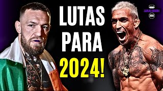 10 LUTAS MAIS ESPERADAS PARA 2024 [upl. by Lippold149]