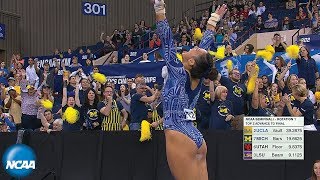 Kyla Ross  Vault at 2019 NCAA Championship semifinal [upl. by Keir]