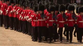 Trooping the Colour 2017  The British Grenadiers no commentary [upl. by Oxley632]