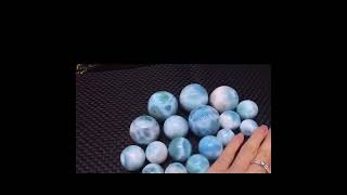 Larimar spheres [upl. by Aid518]