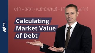 Calculating Market Value of Debt [upl. by Jamaal]