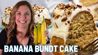 Banana Bundt Cake The BEST Banana Cake [upl. by Anne-Corinne]