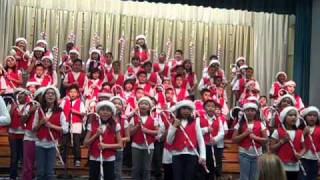 quotRockin Around the Christmas Treequot Gates Street Elementary Chorus [upl. by Nedmac837]