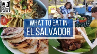 El Salvador What to eat in El Salvador [upl. by Drucy]