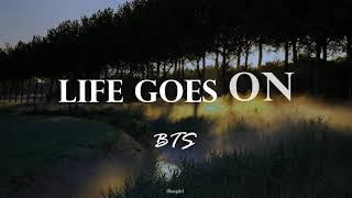 BTS  Life Goes On English Lyrics [upl. by Sidonia]