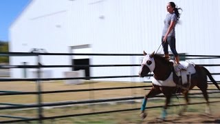 Haley Ganzel A Trick Riding Legacy [upl. by Miett]