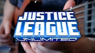 Justice League Unlimited Theme on Guitar [upl. by Gilligan833]