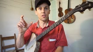 Two Finger Banjo Traditional Techniques [upl. by Iemaj]