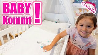 Das Baby kommt  Geschwisterchen  Erstausstattung Baby Live Shopping Haul  Clarielle [upl. by Rehsa]