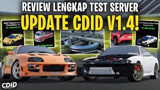 REVIEW LENGKAP CDID UPDATE BESAR V14  MAP JAKSEL BARU  Car Driving Indonesia Roblox [upl. by Anrahs]