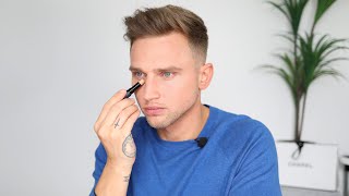 Mens Natural Makeup  EASY Beginners Tutorial [upl. by Mariejeanne]