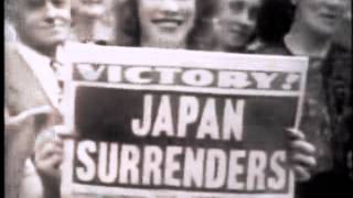 VEDay VJDay quotEnd of WWII Celebrations 1945 Newsreelquot [upl. by Mariya]