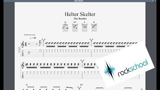 Helter Skelter Rockschool Grade 2 Guitar [upl. by Nnyleuqcaj253]