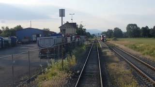 Führerstandsmitfahrt Thermenbahn  Fürstenfeld  Hartberg  ÖBB 5022 [upl. by Airlee]