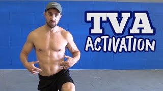 TVA Activation Exercises How to TARGET the Transverse Abs [upl. by Eleumas]