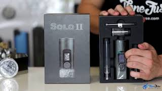 Arizer Solo II Portable Vaporizer First Impression by Matt VapeFuse [upl. by Hnib85]