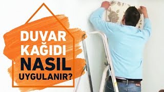 Duvar Kağıdı Duvara Nasıl Yapıştırılır  Koçtaş ile Kendin Yap [upl. by Gut]