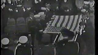 John F Kennedy Funeral Graveside Ceremonies Nov 25 1963 [upl. by Barabas848]