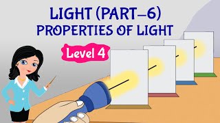 Properties of Light For Kids Grade 4 amp 5 Science  TutWay [upl. by Ojahtnamas]