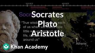 Socrates Plato Aristotle  World History  Khan Academy [upl. by Auburn8]