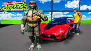 Stealing Cars from Ninja Turtles in GTA 5 [upl. by Iridis]