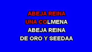 Abeja reyna KARAOKE [upl. by Melli]