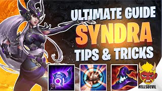 WILD RIFT  ULTIMATE SYNDRA GUIDE  TIPS amp TRICKS  Guide amp Build [upl. by Asyram404]