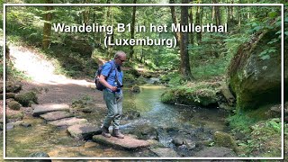 Wandeling B1 in het Mullerthal [upl. by Ayikat234]