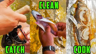 How To CATCH CLEAN amp COOK Trout EVERYTHING You Need To Know [upl. by Nnaitak421]