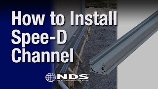 How to Install the EZ Drain™ French Drain  NDS Yard Drainage Systems [upl. by Behrens503]