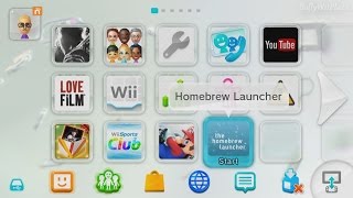 Wii U Installing The Homebrew Launcher Channel Tutorial [upl. by Sinylg]