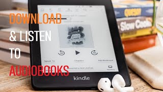 How to Download and Listen to Audiobooks On Kindle Paperwhite [upl. by Vitia]